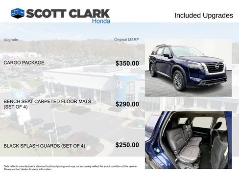 Used 2024 Nissan Pathfinder SV w/ Cargo Package image 8