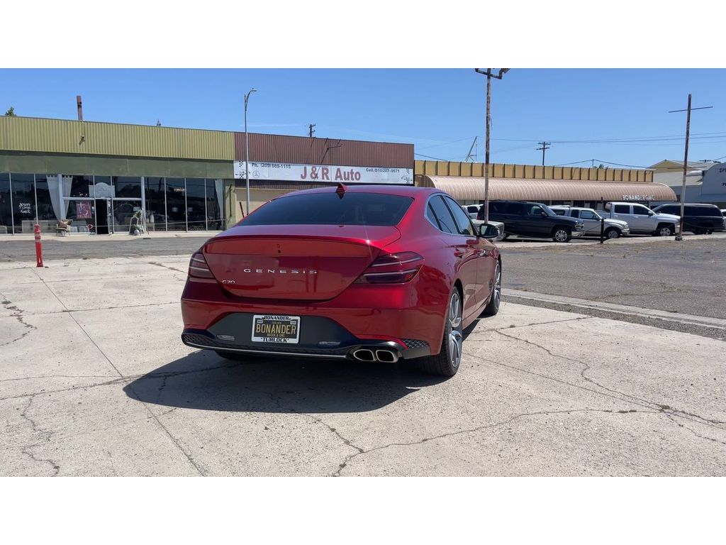 Used 2022 Genesis G70 2.0T w/ Prestige Package RWD image 2