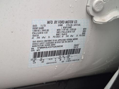 New 2026 Ford Explorer Tremor w/ Tremor Ultimate Package AWD/4WD image 28