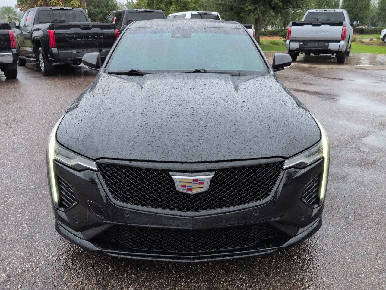 Used 2021 Cadillac CT4 V w/ Technology Package RWD image 9