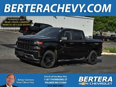 Used 2022 Chevrolet Silverado 1500 Custom w/ Rally Edition AWD/4WD image 1