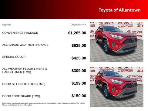 Used 2023 Toyota RAV4 XLE w/ Convenience Package AWD/4WD image 5