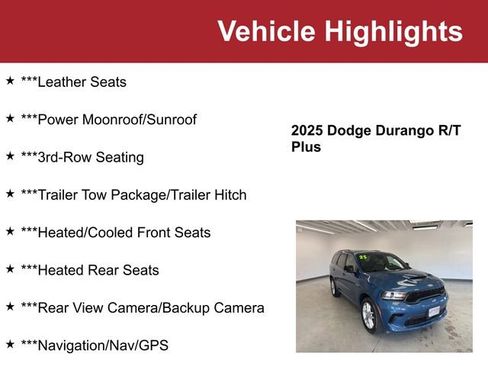 Used 2025 Dodge Durango R/T AWD/4WD image 2