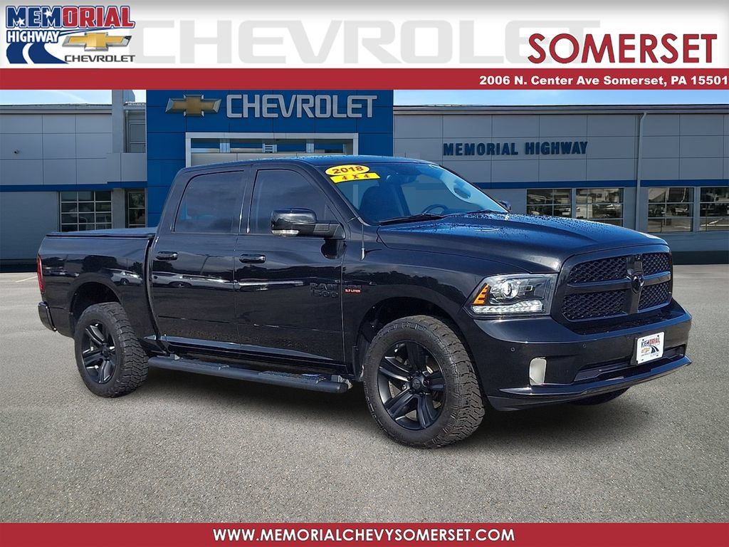 Used 2018 RAM 1500 Sport w/ Convenience Group AWD/4WD image 1