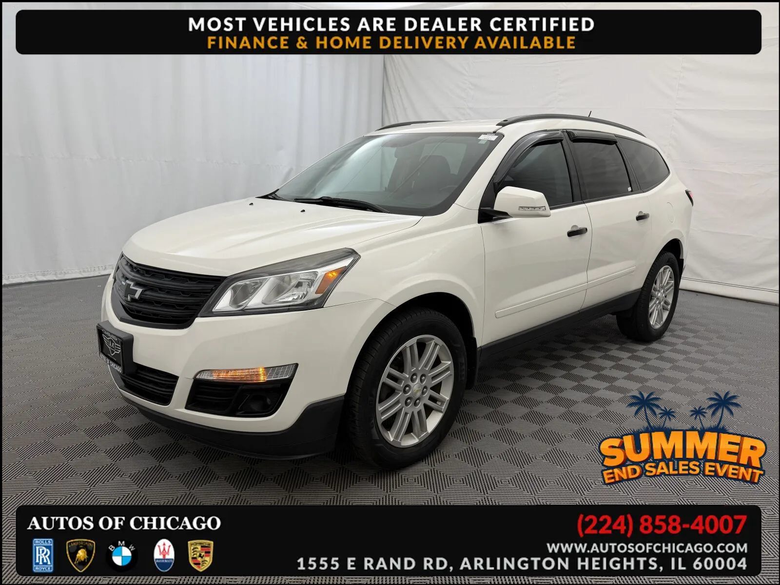 Used 2015 Chevrolet Traverse LT w/ Style and Technology Package FWD image 1