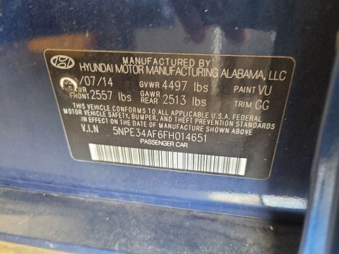 Used 2015 Hyundai Sonata Limited w/ Option Group 05 image 33