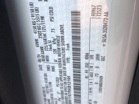 Used 2024 Ford Transit 250 T-250 w/ Exterior Upgrade Package image 35