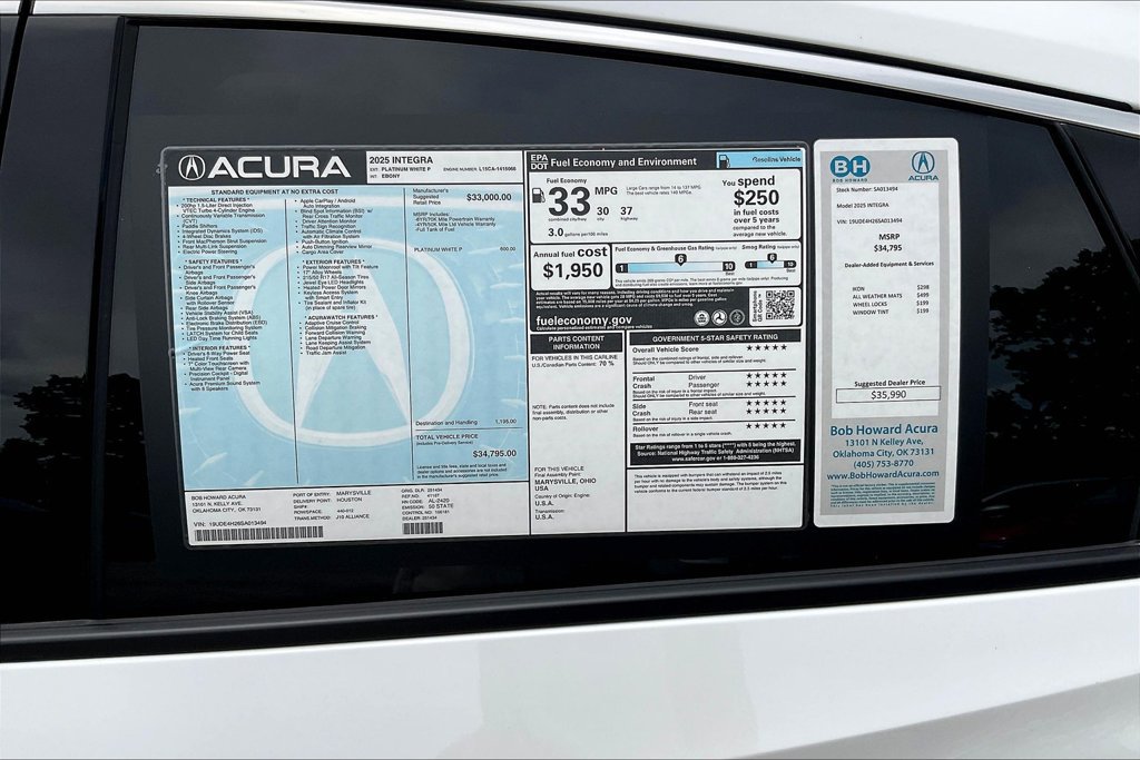 Used 2025 Acura Integra FWD image 25