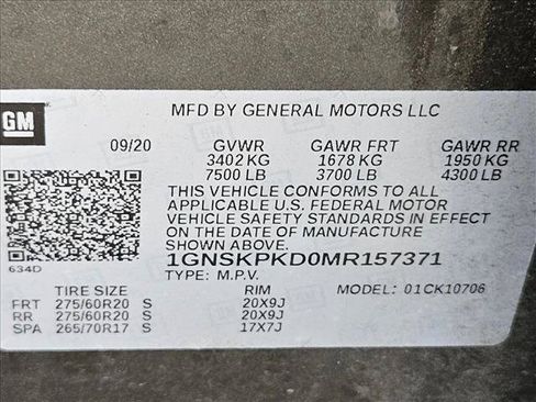 Used 2021 Chevrolet Tahoe Z71 w/ Z71 Signature Package AWD/4WD image 28