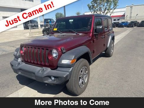 Used 2022 Jeep Wrangler Unlimited Sport AWD/4WD image 1