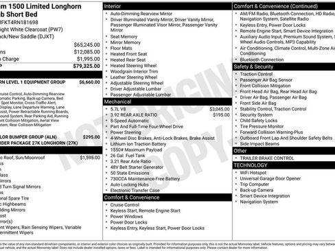 Used 2024 RAM 1500 Limited AWD/4WD image 12