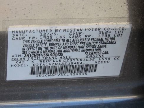 New 2025 Nissan Versa SR image 20