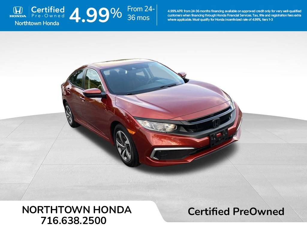 Certified 2020 Honda Civic LX image 1