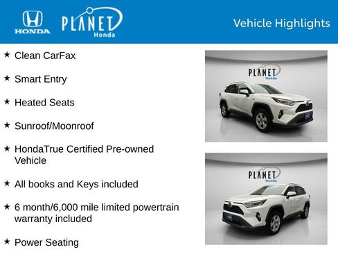 Used 2019 Toyota RAV4 XLE w/ Convenience Package AWD/4WD image 4
