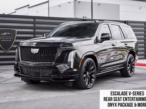 Used 2025 Cadillac Escalade V w/ LPO, ONYX Package image 1