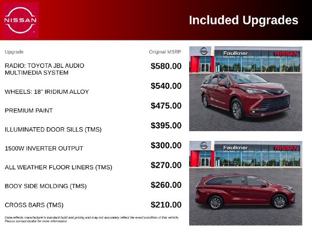 Used 2026 Toyota Sienna XLE FWD image 8