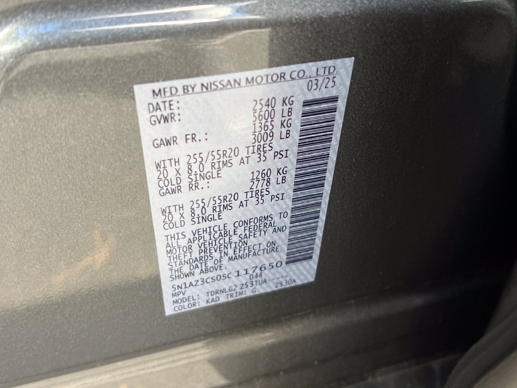 Used 2025 Nissan Murano SL AWD/4WD image 28