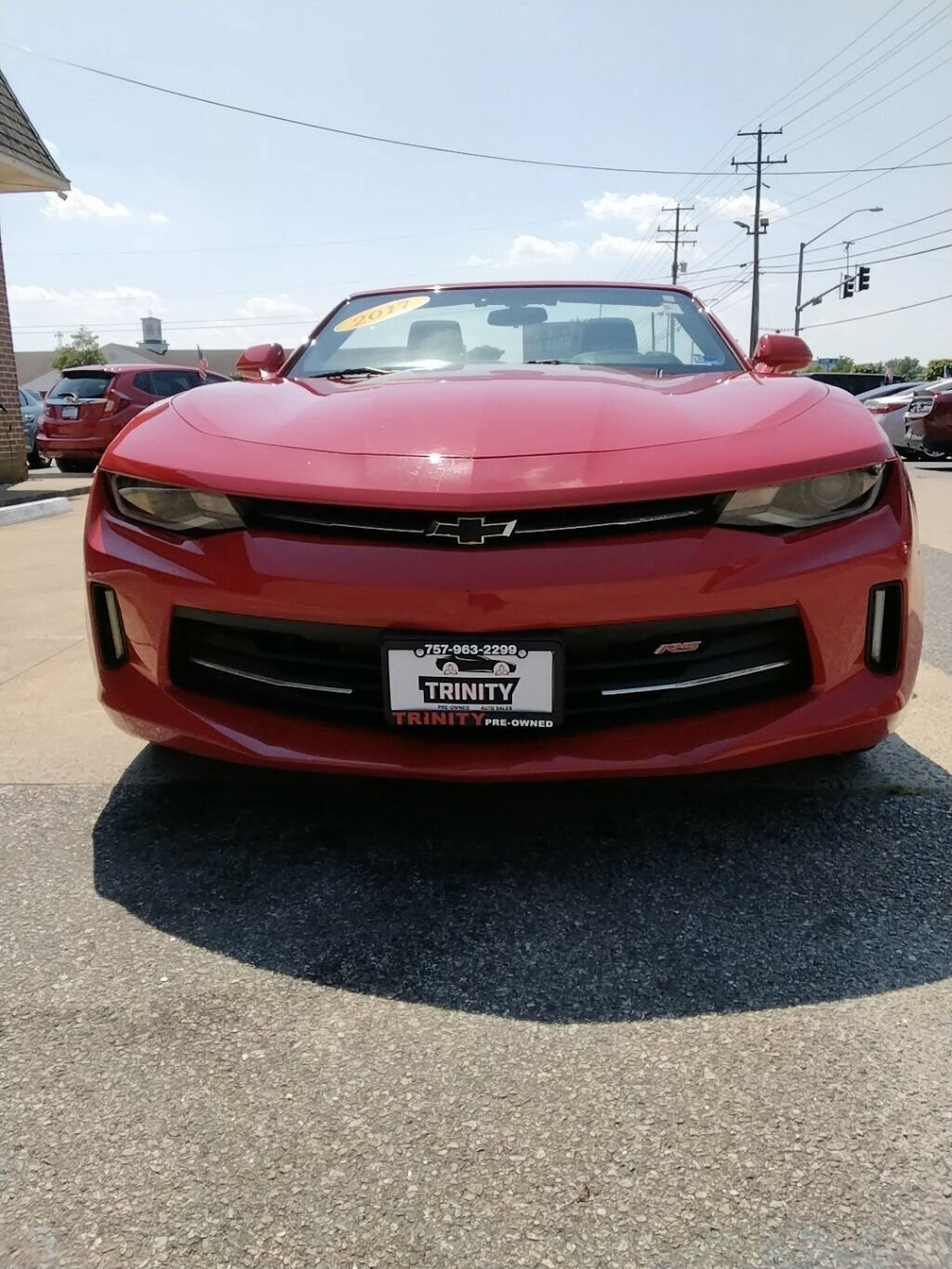 Used 2017 Chevrolet Camaro LT w/ RS Package RWD image 6