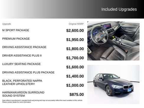 Used 2017 BMW 540i RWD image 5