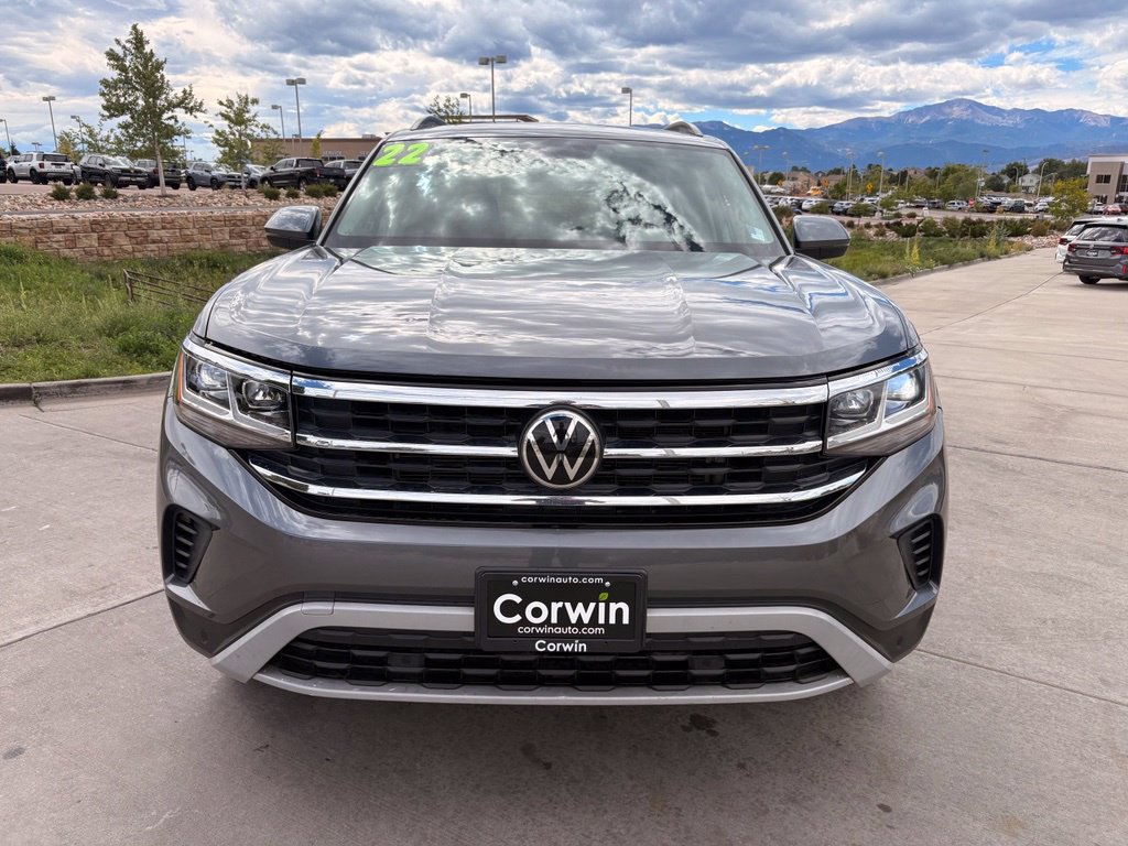 Used 2022 Volkswagen Atlas SE AWD/4WD image 2