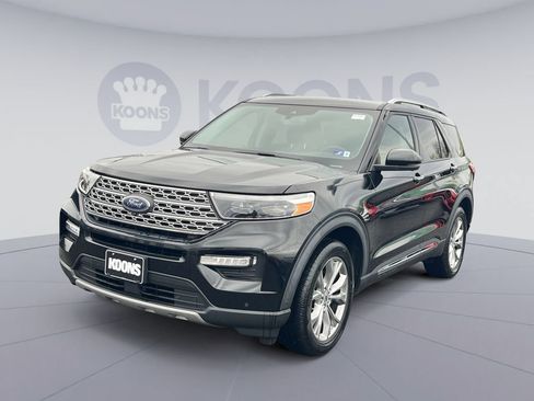 Used 2021 Ford Explorer Limited w/ Equipment Group 301A AWD/4WD image 1