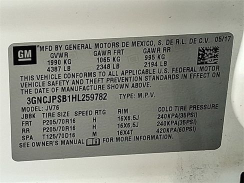 Used 2017 Chevrolet Trax LT w/ LT Convenience Package image 25