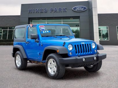 Used 2016 Jeep Wrangler Sport w/ Quick Order Package 24S