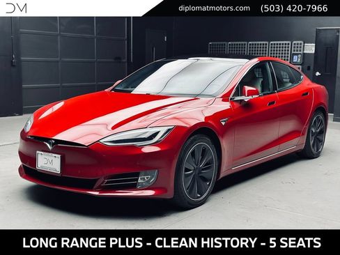 Used 2020 Tesla Model S Long Range Plus AWD/4WD image 1