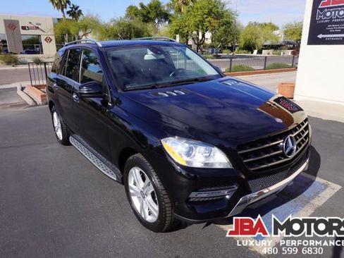 Used 2014 Mercedes-Benz ML 350 ML Class 350 SUV Rear DVD image 42