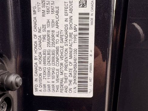 Used 2018 Honda CR-V EX image 35