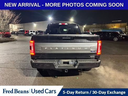 Used 2021 Ford F150 Platinum w/ Equipment Group 701A High image 3