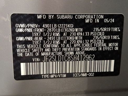 Used 2025 Subaru Forester Touring AWD/4WD image 26