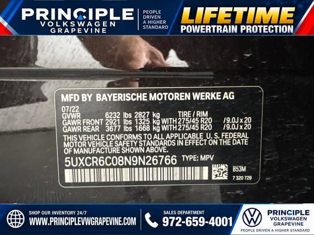 Used 2022 BMW X5 xDrive40i w/ Premium Package AWD/4WD image 32