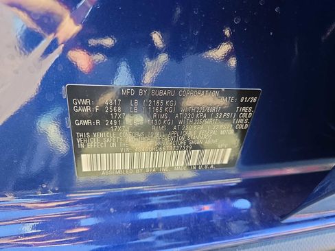 New 2026 Subaru Crosstrek 2.0i Premium AWD/4WD image 10