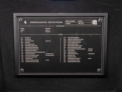 Certified 2023 Ferrari 296 GTS RWD image 20