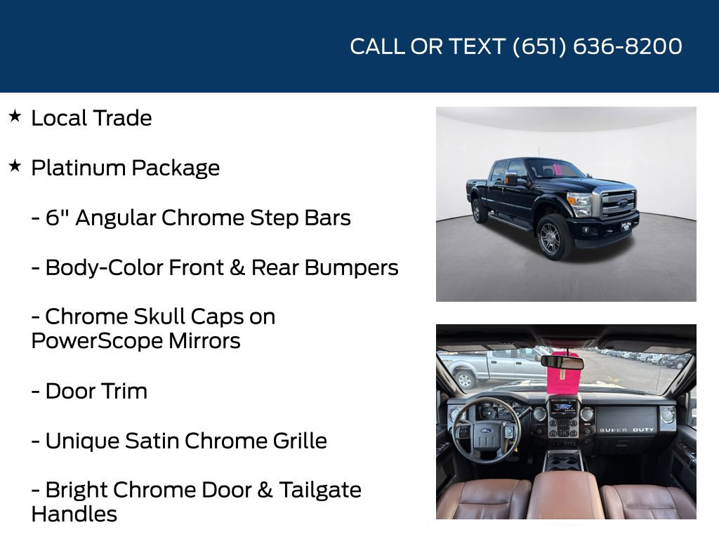 Used 2014 Ford F250 Platinum AWD/4WD image 5