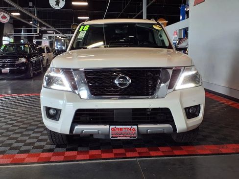 Used 2018 Nissan Armada Platinum w/ Captain Seat Package AWD/4WD image 2