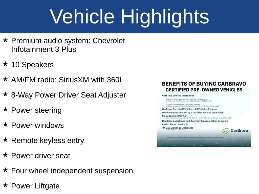 Certified 2023 Chevrolet Traverse RS FWD image 4