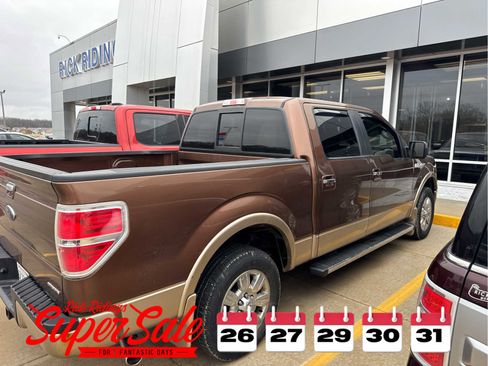 Used 2012 Ford F150 Lariat w/ Lariat Chrome Pkg image 4