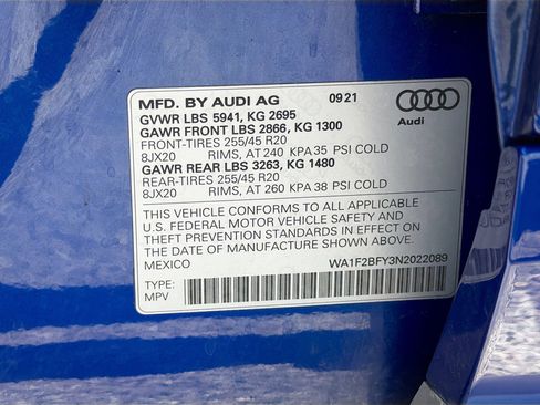 Used 2022 Audi Q5 e Prestige image 45