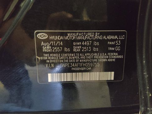 Used 2015 Hyundai Sonata Limited FWD image 33