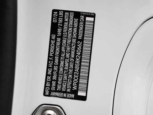 Used 2024 Porsche 718 Boxster Spyder RS RWD image 42