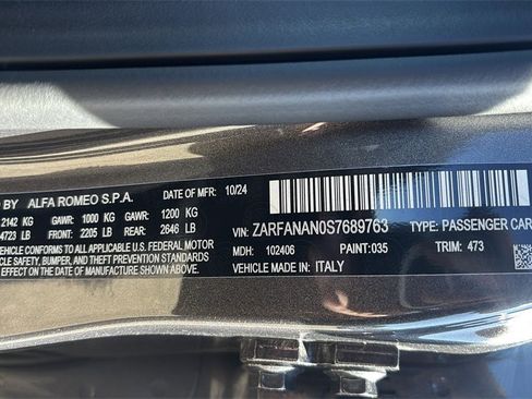 New 2025 Alfa Romeo Giulia image 25