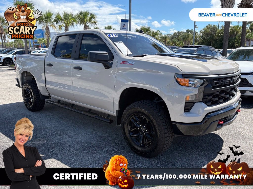 Used 2026 Chevrolet Silverado 1500 Custom Trail Boss AWD/4WD image 9