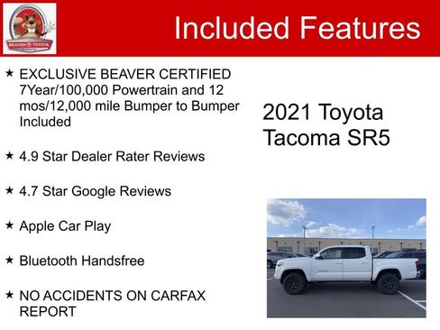 Used 2021 Toyota Tacoma SR5 image 5