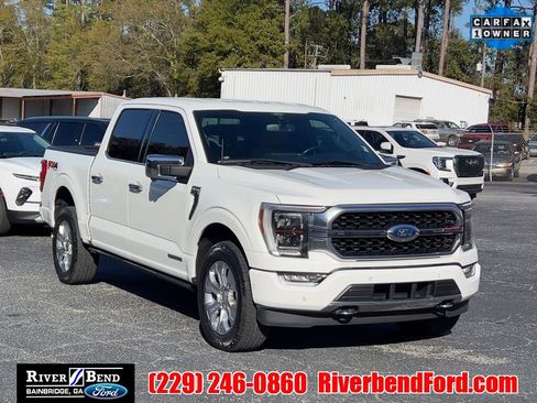 Used 2022 Ford F150 Platinum w/ Equipment Group 701A High image 9