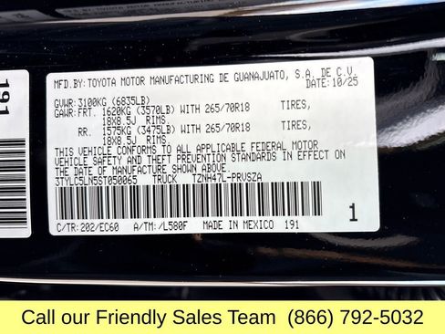 New 2025 Toyota Tacoma Trailhunter image 25