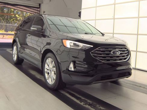 Used 2021 Ford Edge Titanium w/ Cargo Accessory Package FWD image 1