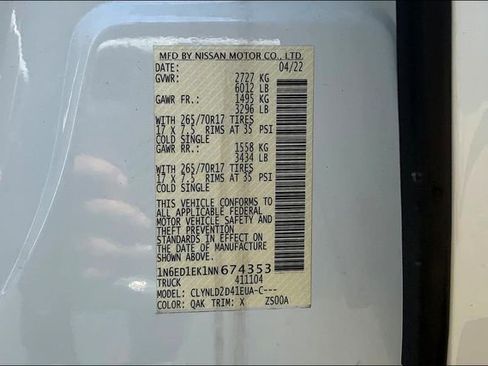 Used 2022 Nissan Frontier PRO-4X image 14