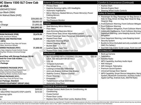 Used 2023 GMC Sierra 1500 SLT w/ SLT Premium Package AWD/4WD image 2